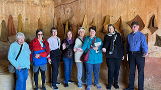 Tour Group at Ochre Museum in Roussillon